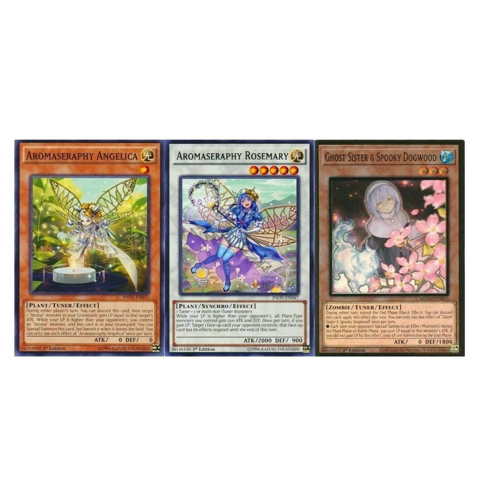 Yugioh Aromage Budget Deck - Marjoram Aromaseraphy Jasmine - 55 Cards - NM